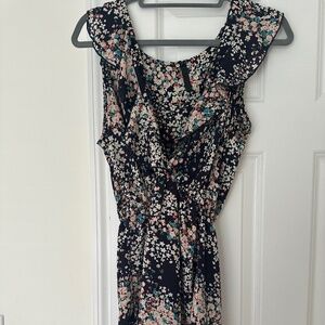 Fox's Sleeveless Floral Romper